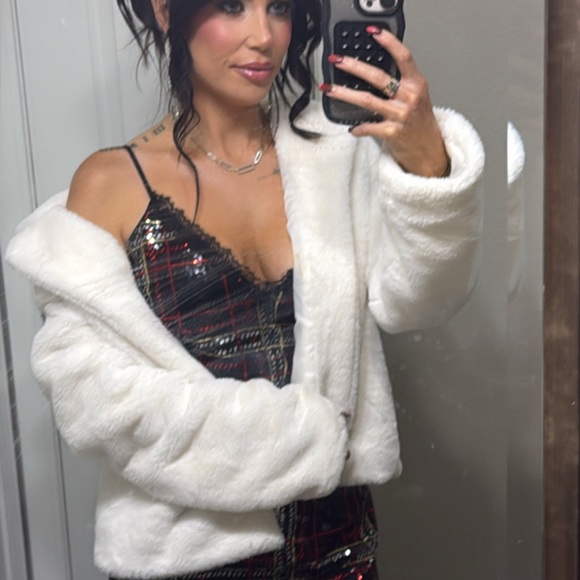 Victoria's Secret Black and Red Sequin Dress - Picture 3 of 4